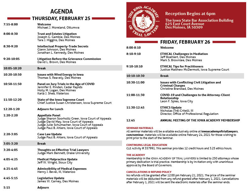 2021 Seminar Brochure Web2